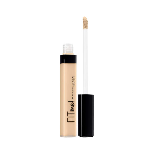 Maybelline New York, Corrector de Ojeras e Imperfecciones Fit Me, Todo Tipo de Pieles 15, Fair, 6,8 ml