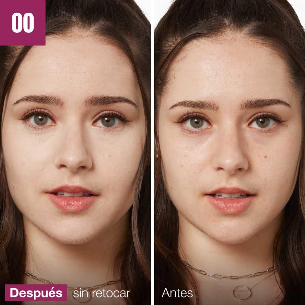 Maybelline New York, Corrector de Ojeras, Bolsas e Imperfecciones, Borrador Ojos, 00 Ivory, 6 ml