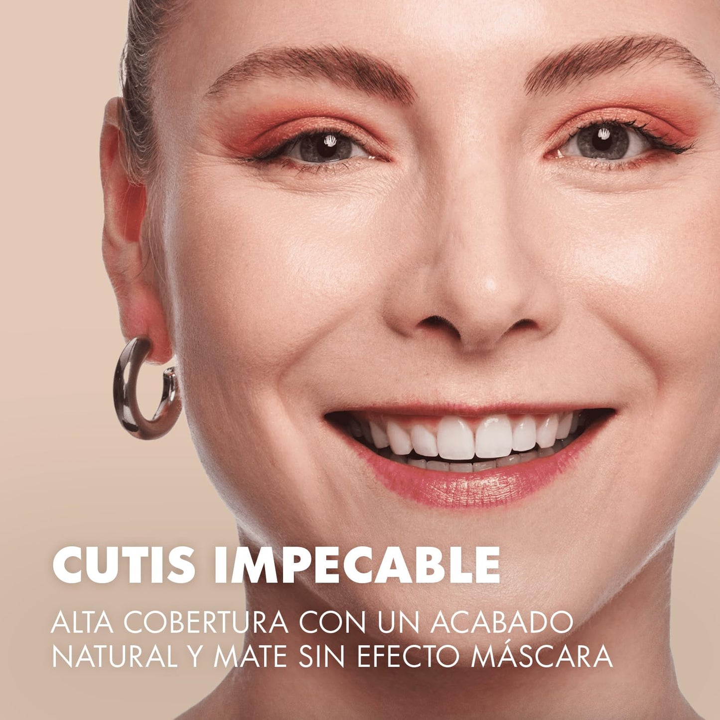 CATRICE True Skin High Cover Concealer 010 Cool Cashmere – Alta cobertura e hidratación – Acabado natural y mate sin efecto máscara – Maquillaje vegano y resistente al agua – 4,5 ml